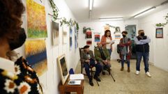 Xo�n Fern�ndez inaugur� exposici�n en O Faiado