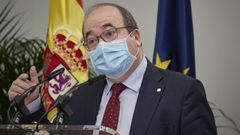 El ministro de Poltica Territorial y Funcin Pblica, Miquel Iceta, en una imagen de archivo