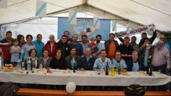 Foto de familia en la celebraci�n del 15� aniversario, hace unos d�as