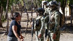 Operativo militar en el estado de Sinaloa que dej� 11 presuntos criminales muertos