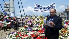 David L�pez, presidente de la Asociaci�n de Empresas Funerarias de la Provincia de Pontevedra