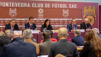 La junta de accionistas del Pontevedra CF se celebr� este lunes en el estadio de Pasar�n