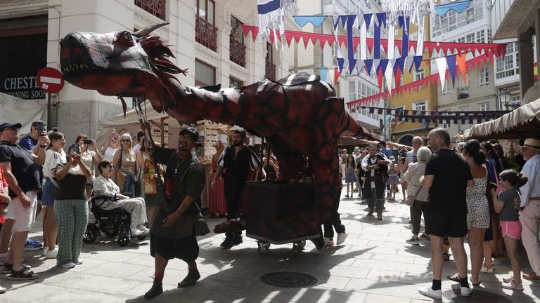 Primera jornada de la Feira das Marabillas