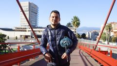 Carlos Antonio Gonz�lez, primer sintecho que logr� una condena por aporofobia en Vigo.
