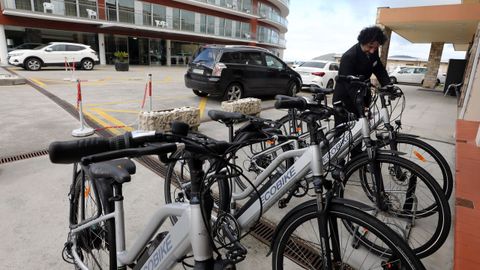 El Hotel Thalasso Cantbrico Las Sirenas, en Viveiro, uno de los establecimientos que ofrece bicicletas elctricas en alquiler