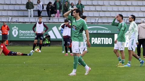 Chema Rodr�guez y Sergio Tejera en la despedida del equipo en A Malata este curso.