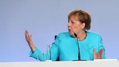 La canciller alemana Angela Merkel