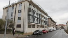 Vista de la calle Federico Garc�a Exp�sito, en la que se produjo el incendio, en una imagen de archivo