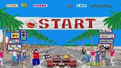 PANTALLA DEL OUT RUN, UNO DE LOS JUEGOS M�TICOS DE LA �POCA