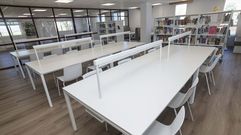 Espazo onde poder�n pasar a noite os pequenos. A de Coristanco � unha biblioteca viva