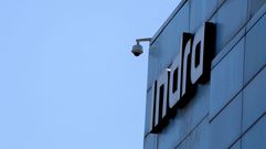 Oficinas de Indra en Madrid, en una foto de archivo