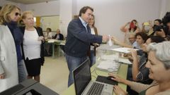 El alcalde de A Coru�a, Carlos Negreira