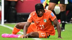 Yan Diomande, con Costa de Marfil, durante el Mundial de Estados Unidos, M�xico y Canad�.