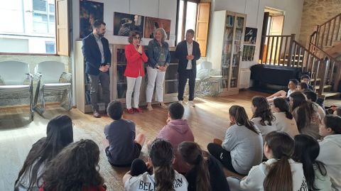 Inauguración de la muestra «Fauna esencial» en la Escola Habaneira de Guitiriz