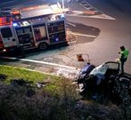 Los servicios de emergencia tuvieron que excarcelar al herido. 
