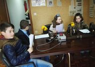 Los escolares tambi�n se encargan de la locuci�n del documental. 