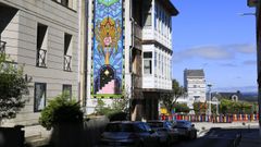 Imagen de la calle Carmiña Prieto Rouco, donde ocurrieron los hechos