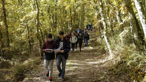 Ruta didctica ambiental por el Macizo Central de la provincia de Ourense