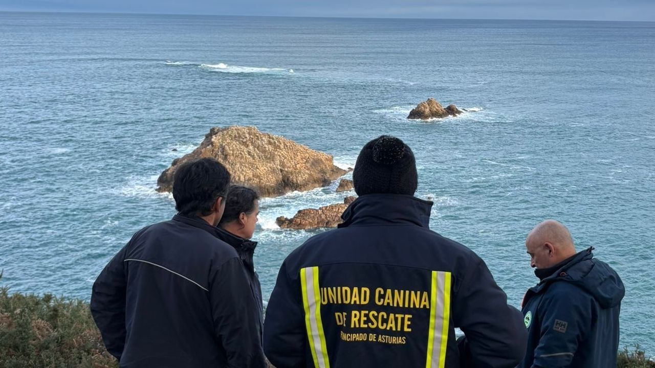 Finalizó sin resultados la novena jornada de búsqueda del pescador en Coaña