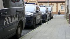 Imagen de archivo de coches patrulla de la Polica Nacional.