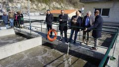 Inauguraci�n de la nueva depuradora de Maceda