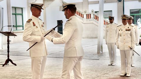Tomás Clavijo asume la dirección de la Escuela Naval de Marín
