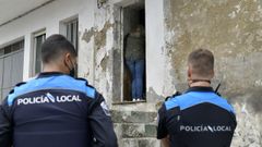 Vivienda de A Gra�a donde vive una mujer en condiciones muy precarias, y que no quiere abandonar