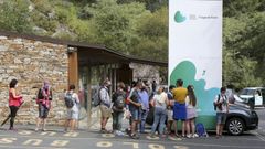 Las Fragas do Eume es una de las zonas de la comarca que concentran mayor afluencia de visitantes