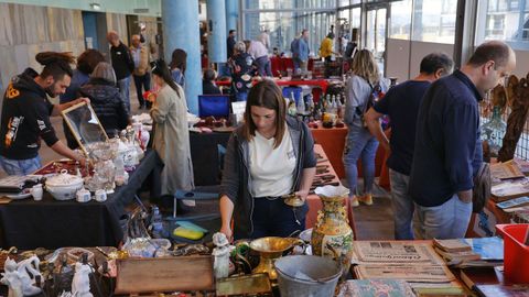 Feria de antigüedades en Palexco