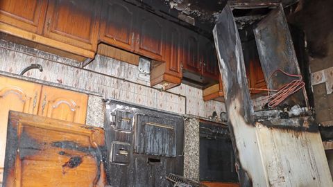 La cocina por la que se propag� el rayo. 