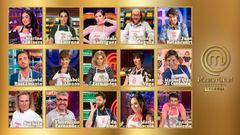Los quince concursantes de �MasterChef Celebrity Legends�