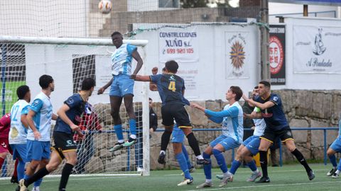 Derbi barbanzano en Preferente entre el Cidade de Ribeira y el Puebla