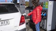 Una persona llena el dep�sito de su veh�culo en un estaci�n de servicio esta semana.