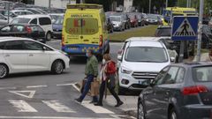 El recinto del Hospital Cl�nico es un caos diario en el que resulta muy dif�cil aparcar