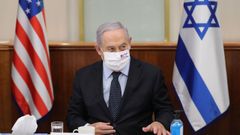 El primer ministro israel, Benjamin Netanyahu, este martes, en Jerusaln