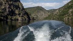 El ca��n del Sil visto a ras de agua