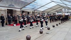 En mayo del 2018, en la Praza Maior de Lugo, tuvo lugar una jura de bandera para civiles con asistencia de la Armada