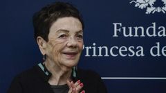  La fotgrafa mexicana Graciela Iturbide, Premio Princesa de Asturias de las Artes, es recibida en el Hotel de la Reconquista de Oviedo