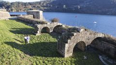 Castillo de San Felipe, en la r�a de Ferrol. 