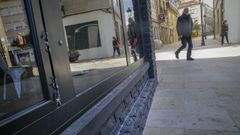 Uno de los locales en los que entraron a robar hace unos d�as