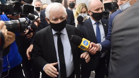 El vicepresidente del Gobierno polaco, el populista Jaroslaw Kaczynski, el pasado diciembre.