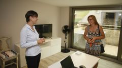 Vivienda en el edificio de Viveiro donde quedan a la venta tres pisos que se mostrar�n en la jornada de puertas abiertas, este s�bado