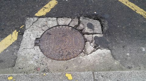 Bache na r�a Virxe da Cerca