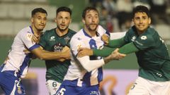 Castro y Bernal en un partido contra el Espanyol en la campa�a 23-24.