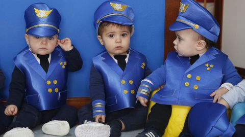 En la escuela infantil Bonecos de Vilagarc�a la tem�tica fueron las profesiones 