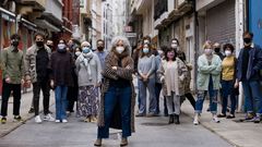 Susana Lata, acompa�ada por otros comerciantes, pide alumbrado navide�o para la calle Orz�n.