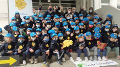 El CEIP Pluriling�e de Vedra, visitado por el delegado territorial de la Xunta, tambi�n particip�
