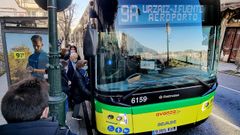 L�nea 9 de Vitrasa que conecta el centro de Vigo con el aeropuerto de Peinador