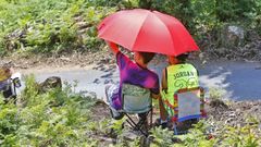 Espectadores en el Rali de Pontevedra del pasado sbado