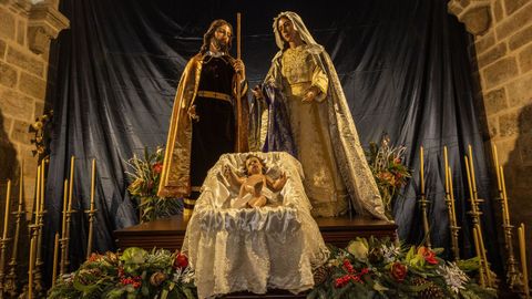 El nuevo conjunto escult�rico del santuario de Cee